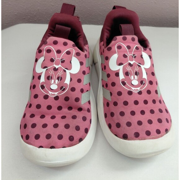 adidas Monofit Trainer Minnie Toddler Girls Size 9.5K Shoes Pink Disney Sneaker - Picture 2 of 9